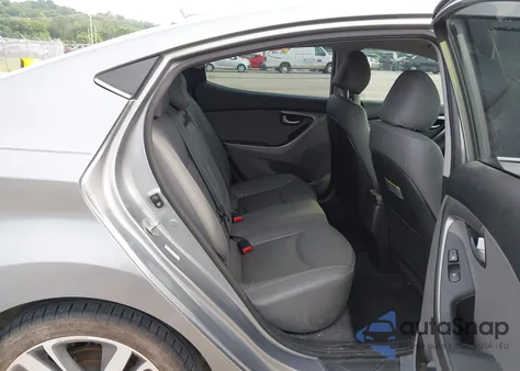 2015 Hyundai Elantra Limited из США, поврежденный, VIN KMHDH4AE6FU425022